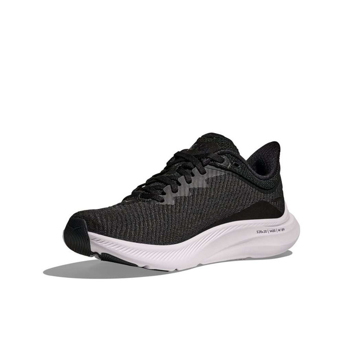 Hoka Women's Solimar Running Shoe - Black/White