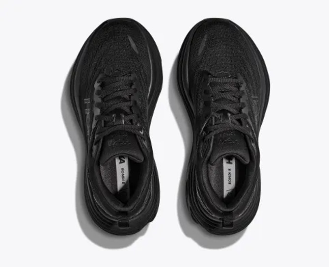 Hoka Men's Bondi 8 Running Shoe - Black/Black