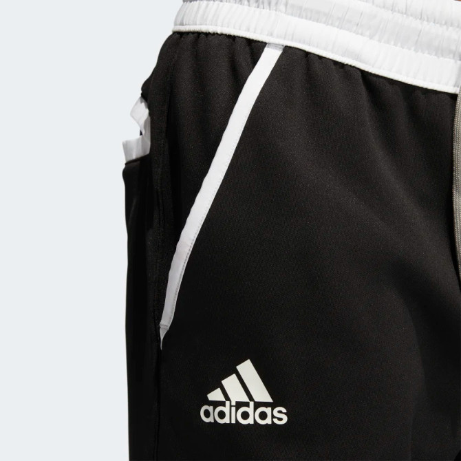 Adidas Men's Team Issue Tapered Pants- Black/MGH Solid Grey