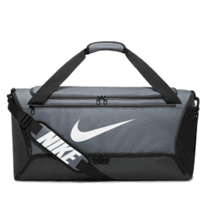 Nike Brasilia 9.5 Training Duffel Bag (Medium, 60L) - Iron Grey