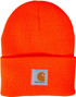 Carhartt Knit Cuffed Beanie-Brite Orange
