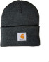Carhartt Knit Cuffed Beanie-Coal Heather