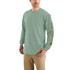 Carhartt Men's Long Sleeve Logo T-Shirt-Jade Heather