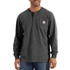 Carhartt Long Sleeve Henley T-Shirt-Carbon Heather