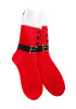 World's Softest Socks Women's Cozy Crew- Santa
