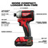 Milwaukee M18 18 V 1/4 in. Cordless Brushless Compact Impact Driver Kit