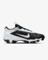 Nike Men's Vapor Edge Shark 2 Cleat - Black/White Nike Men's Vapor Edge Shark 2 Cleat - Black/White