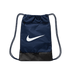 Nike Brasilia 9.5 Drawstring Bag- Midnight Navy/Black/White