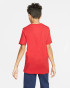 Nike Boy's Sportswear T-Shirt- University Red/White/Midnight Navy