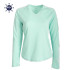 Bimini Bay Cabo II Women's Long Sleeve Shirt Featuring BloodGuard Plus - Ice Green