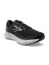 Brooks Women's Glycerin 20 Road Running Shoes-Black/White/Alloy