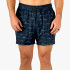 Aftco Men's Strike Print Fishing Swim Trunks - Deep Navy