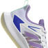 Adidas Women's Defiant Speed Tennis Shoe - White Cloud/Violet Fusion/Lucid Blue