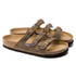 Birkenstock Florida Soft Footbed Oiled Leather - Tobacco Brown