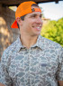 Burlebo Performance Button Up - Classic Deer Camo