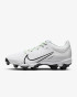 Nike Women's Hyperdiamond 4 Keystone Softball Cleats - White/Black-Photon Dust-Volt