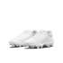 Nike Kids' Hyderdiamond 4 Keystone Softball Cleats: White/Black/Pure Platinum/Wolf Grey