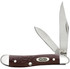 Case Knives Brown Synthetic Peanut
