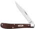 Case Knives Brown Synthetic Slimline Trapper