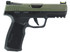 Sig Sauer P322 22LR 4" 2-TONE Moss Green