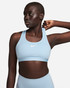 Nike Women's Swoosh Medium Support Sports Bra-Light Armory Blue