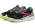 Brooks Women's Adrenaline GTS 23 Running Shoe - Black/Gunmetal/Sharp Green