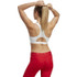 Adidas Techfit Powerreact Medium Support Sports Bra - White