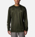 Columbia Men's PHG Terminal Shot Camo Triangle Long Sleeve Shirt - Surplus Green, RT Max5 Waterfowl