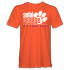 Palmetto Shirt Co. Solid Orange Front Print Tee - Clemson