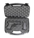 MTM Handgun Case Single up to 6" Revolver or Pistol-Black