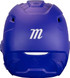 Marucci Duravent Batting Helmet with Jaw Guard - Royal Blue