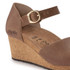 Birkenstock Mary Ring-Buckle Oiled Leather - Cognac