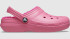 Crocs Kids' Classic Lined Clog - Hyper Pink