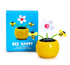 Two's Company Bee Happy Solar Powered Dancing Daisy and Bees