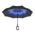 Blue Daisy Topsy Turvy Umbrella