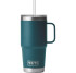 Yeti Rambler 25 oz Rambler Mug with Straw Lid - Agave Teal