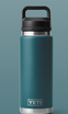 Yeti Rambler 26 oz Water Bottle with Chug Cap - Agave Teal
