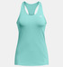 Under Armour Women's HeatGear Armour Racer Tank - Radial Turquoise / White