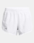 Under Armour Women's UA Fly-By 3" Shorts - White/Reflective