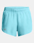 Under Armour Women's UA Fly-By 3" Shorts - Sky Blue / Reflective