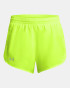 Under Armour Women's UA Fly-By 3" Shorts - High Vis Yellow / Reflective