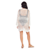 Mud Pie White Milton Crochet Tunic