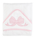 Mudpie Bow Applique Hooded Towel