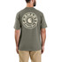 Carhartt Men's Loose Fit Heavyweight Short-Sleeve Built to Last Graphic T-Shirt - Dusty Olive