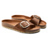 Birkenstock Women's Madrid Big Buckle Oiled Leather - Cognac