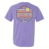 Southern Fried Cotton Sunburnt Tee - Violet