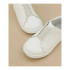 L'Amoure Phoebe Slip On Sneaker - White