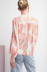 Eesome Printed Button Down Top
