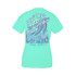 Simply Southern Youth Track Flow Sea Tee