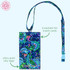Lilly Pulitzer Lanyard with ID Holder - Take Me To the Sea